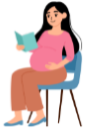 read to baby bumb