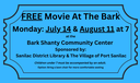 Movies at the Bark