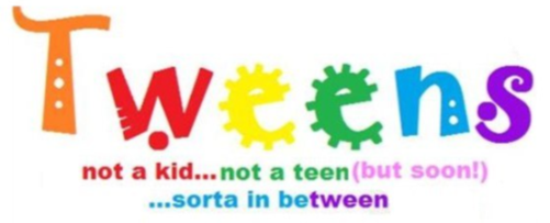 Tweens banner Tween page